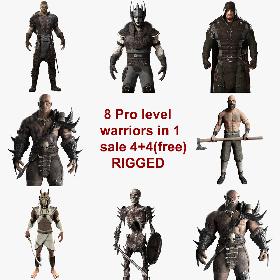 Rigged Warriors Collection